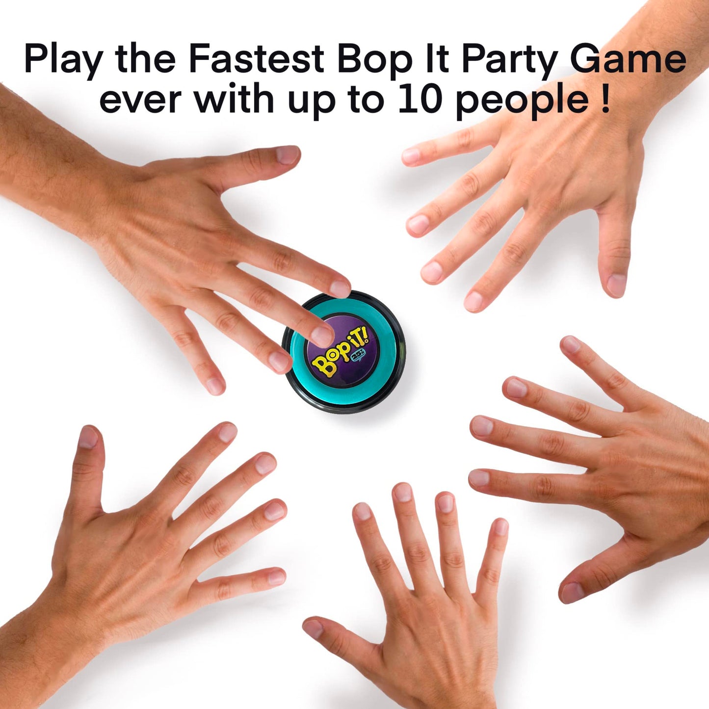 Getmovin Sports - Bop It - Special 25Th Anniversary Inventor Edition, Gift Ready Mailer Box, Retro Throw Back Colors, Perfect Fa