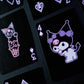 Bicycle Kuromi Sanrio Playing Cards, Black, Pink And Purple, 1 Deck