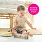 Edushape Soothing Sounds Gift Set - Baby Musical Instruments & Toddler Music Set - Includes Hand Drum, Rain Stick, Shakers, Maracas - Interactive Baby Musical Toys For Kids & Toddlers 18 Months & Up