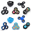 Yrissmiss Fidget Toys Adults Pack 10Pcs,Fidget Spinner with Magnetic Rings Gyro,Fidget Controller Autism Sensory Toys,ADHD Stres