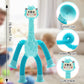 SUKIPIN Pop Tube Giraffe, 4 Pack Telescopic Suction Cup Giraffe Toy, Stretchy Giraffe Suction Toy, Pop Tube Fidget Toys (4 Pack)