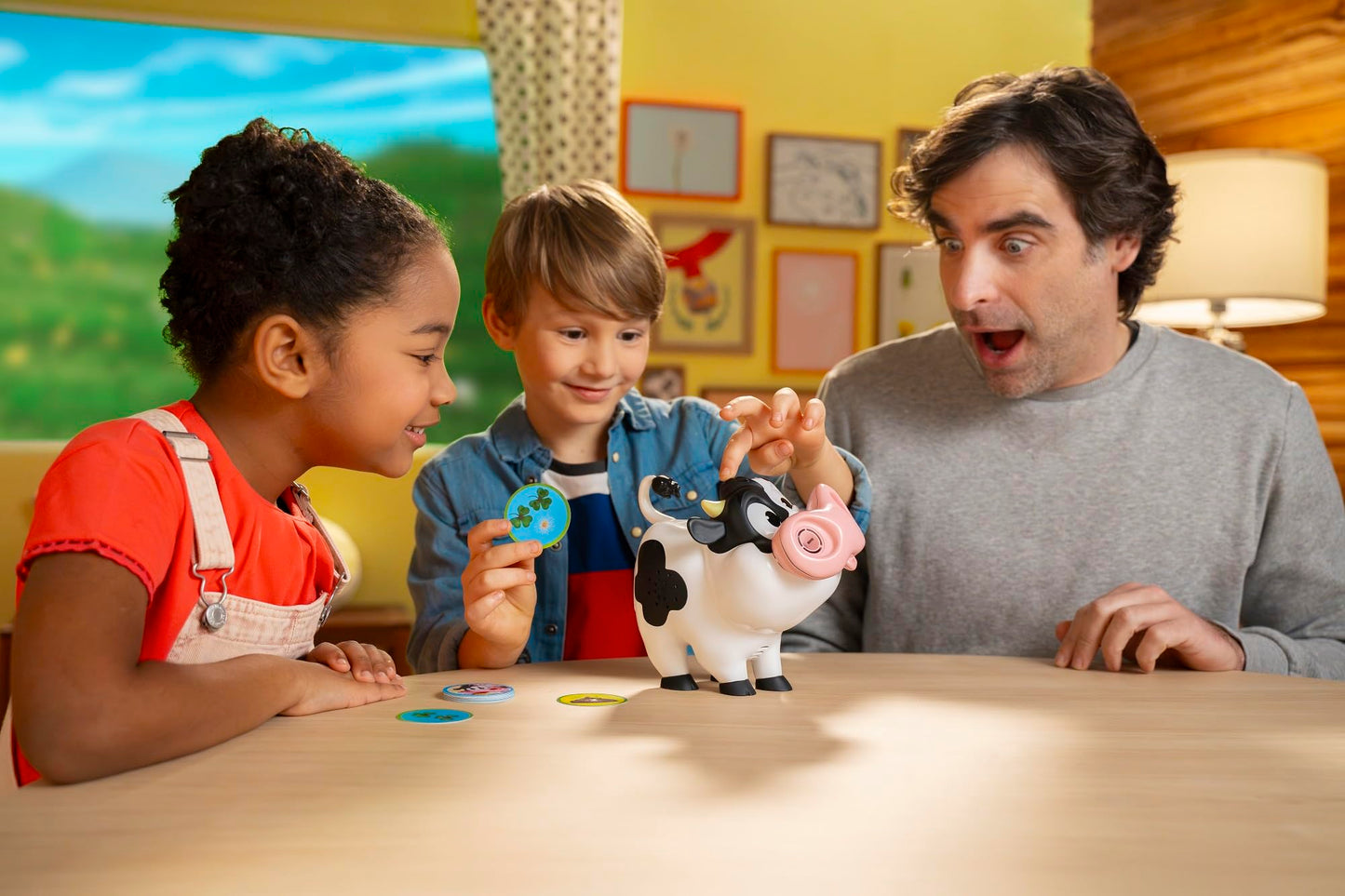 Goliath Moo Moo Achoo! Game - Large Multicolor Plastic Fun - Model 931382