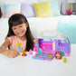 Polly Pocket Doll & Pet Playset, Travel Toy With Camping & Food Accessories, Glamping Camper Van