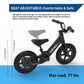 Hiboy BK1 Electric Bike for Kids Ages 3-5 Years Old, 24V 100W Electric Balance Bike with 12 inch Inflatable Tire and Adjustable