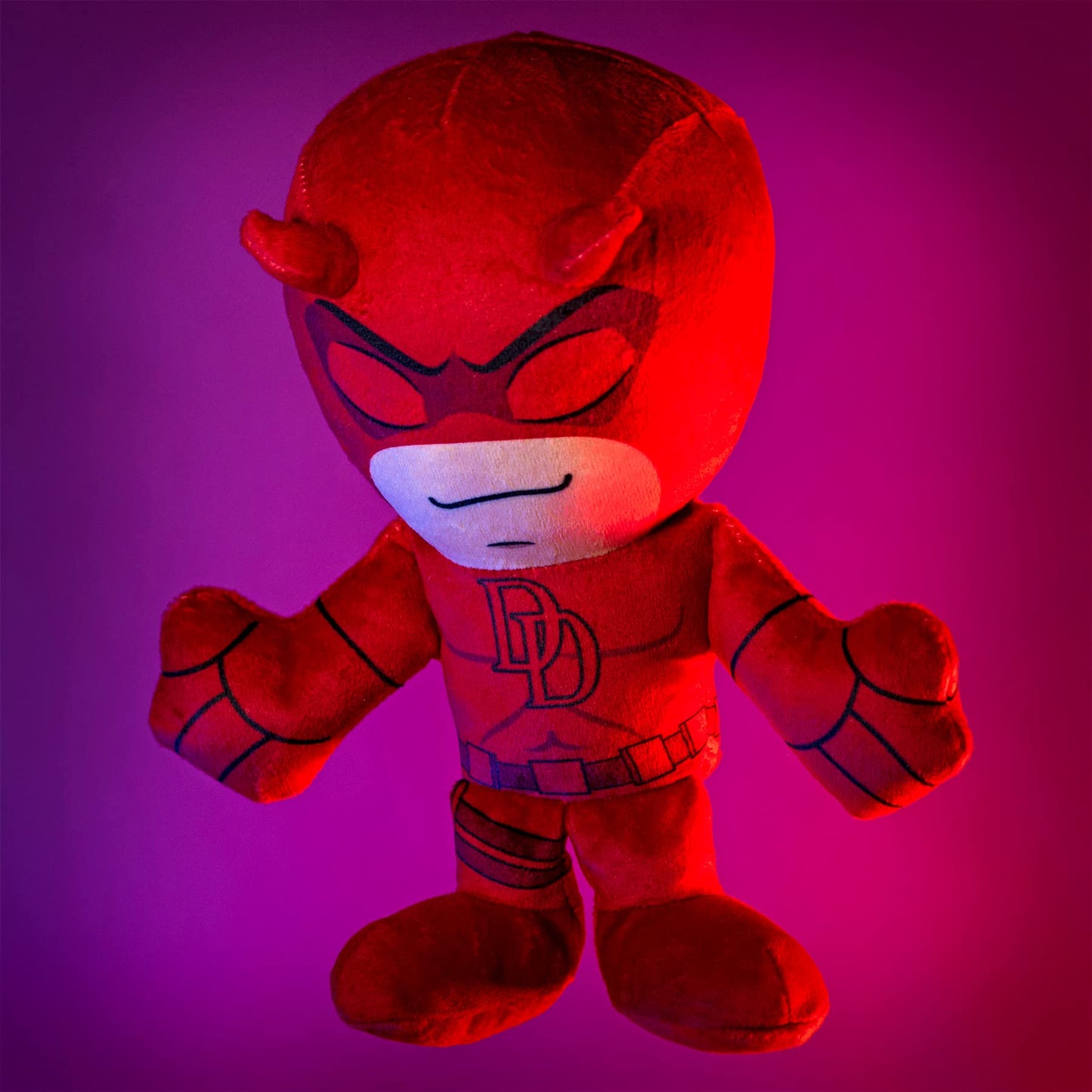 Bleacher Creatures Marvel Daredevil 8' Kuricha Sitting Plush- Soft Chibi Inspired Toy