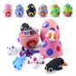 HyBaiS Mystery Mini 3D Printed Articulated Animal Figurines Set with Egg,Little Cute Animals Pocket Pet,3D Animals Toys,3D Print