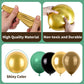 Green And Brown Balloons, Camo Balloons Camouflage Party Balloons Green Black Latex Balloons Metallic Gold Balloon For Kids Adul