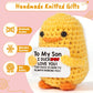 Mbl Birthday Gifts For Son From Mom - I Duck Love You, Handmade Crochet Knitted Duck To My Son Birthday Graduation Stocking Stuf