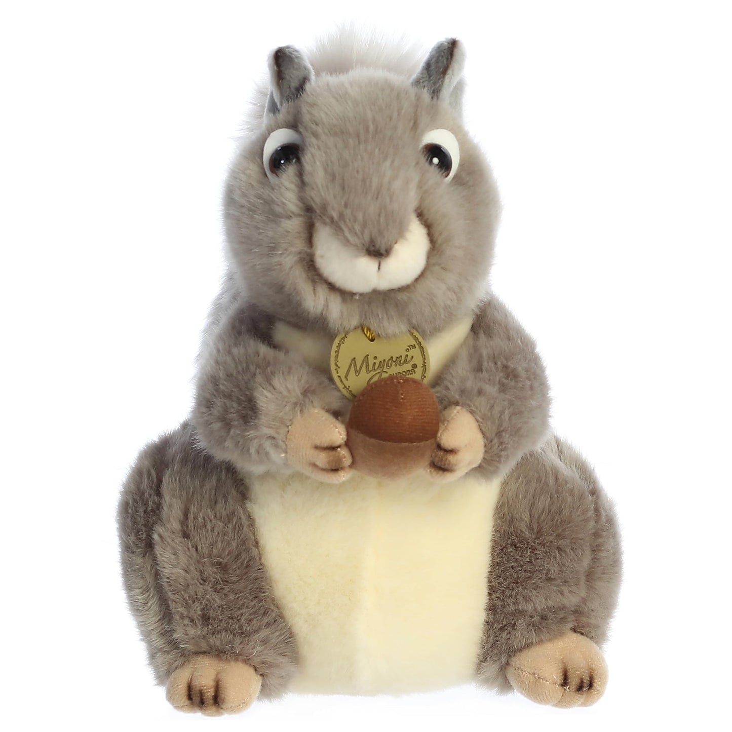 Aurora World Miyoni Grey Squirrel 8' Plush