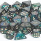 Chessex Dice d6 Sets: Scarab Jade with Gold - 12mm Six Sided Die (36) Block of Dice