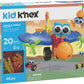 K'Nex Kid Wings & Wheels Building Set - 65 Pieces - Ages 3+ - Preschool Educational Toy