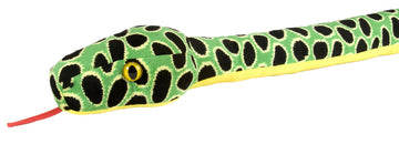 Wild Republic Big Head Anaconda 70 Snake Childrens Plush Cuddly Soft Toy Animal  Multi (13052)