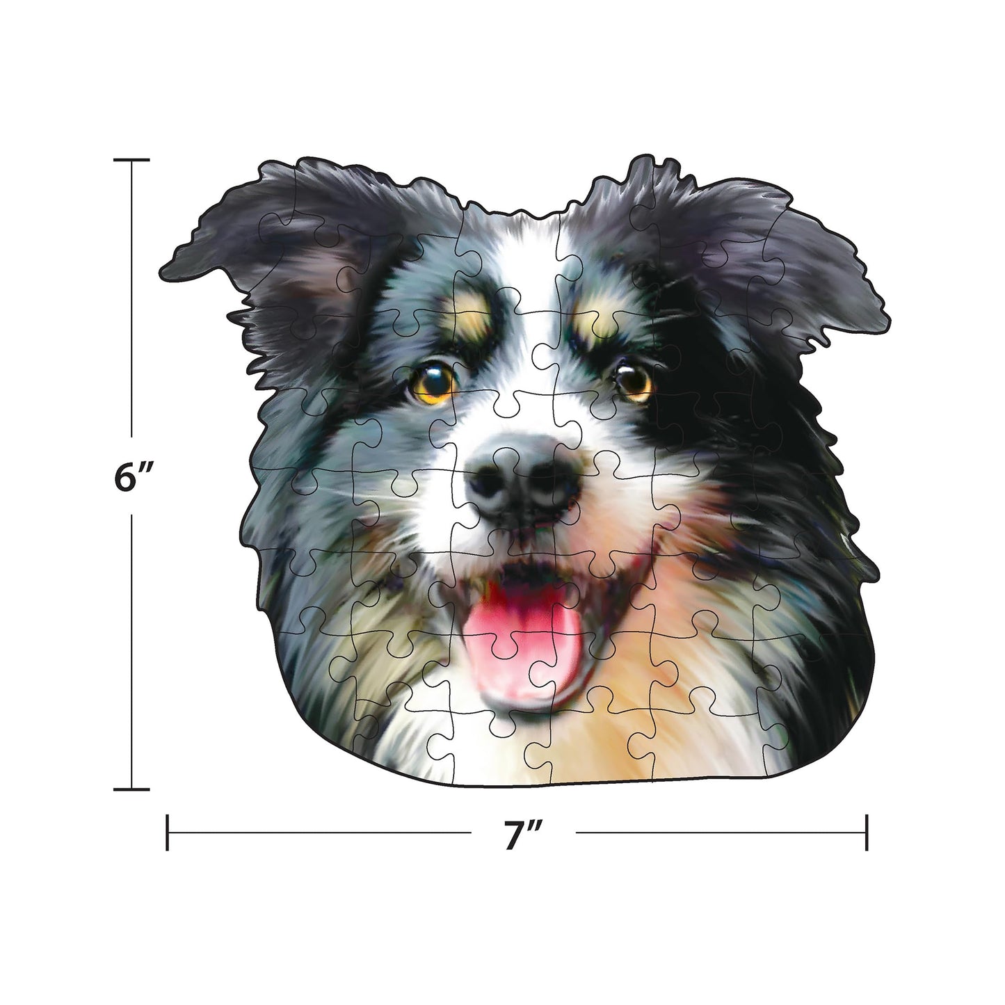 RoseArt 500 Piece Dog Selfies Jigsaw Puzzle - Multi-colored Paper Puzzle for Adults, Model 0079ZZAA