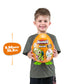 ZURU SMASHERS Junior Dino Dig Small Egg - Triceratops - 12+ Surprises - Plastic Preschool Toys - Model 74116B - Ages 3+