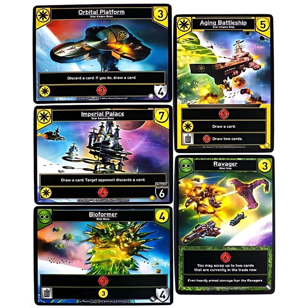 White Wizard Games Star Realms: Colony Wars Deckbuilding Card Game, 145mm x 99mm x 145mm, Paper, White, Model WWG011-EN