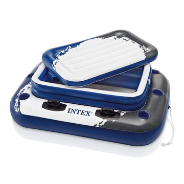 Intex 58821Ep Inflatable Mega Chill Ii 72 Can Beverage Cooler Float W/ Lid