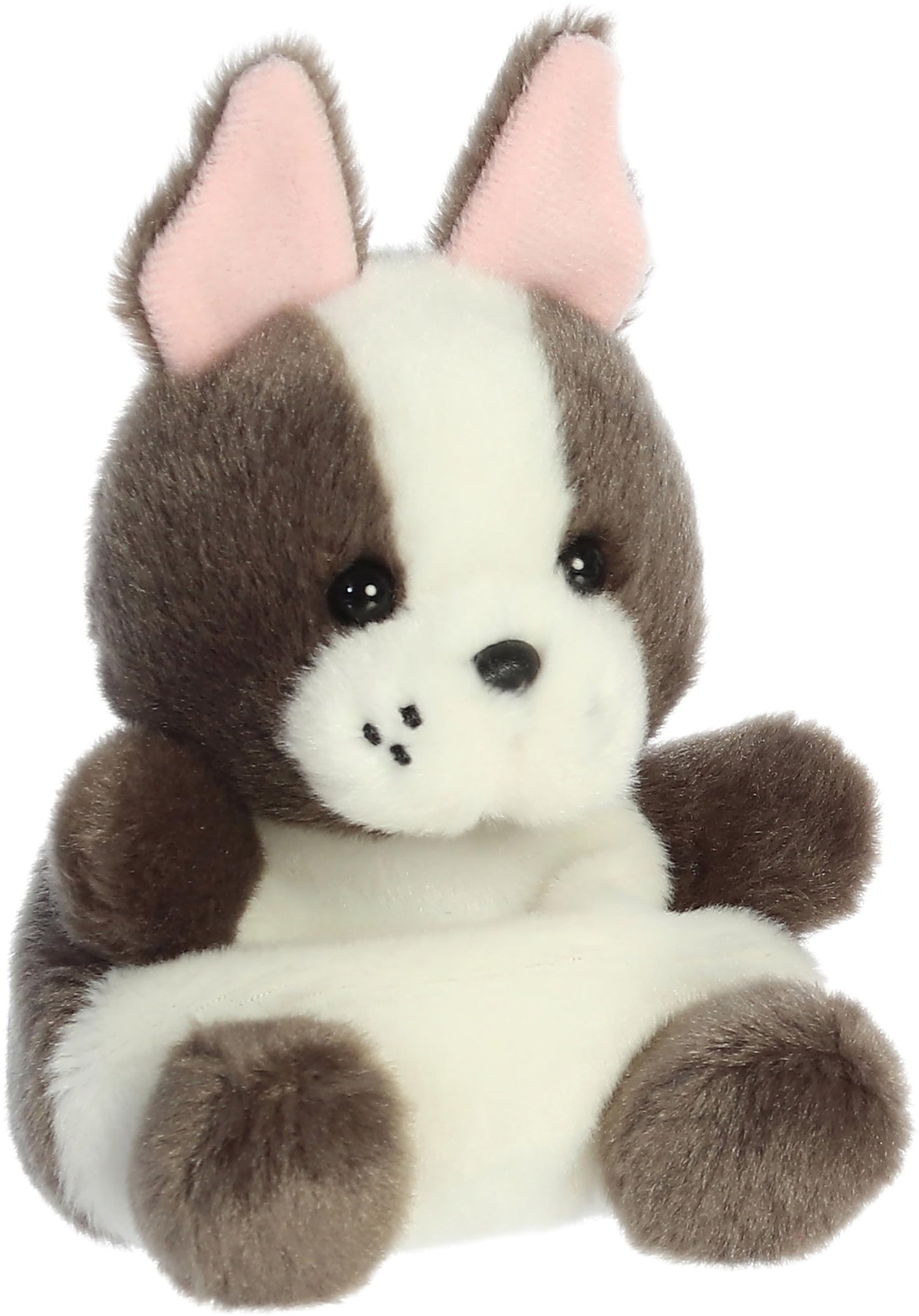 Aurora Adorable Palm Pals Beau French Bulldog Stuffed Animal - Pocket-Sized Play - Collectable Fun - Brown 5 Inches