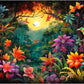 Huadada Jigsaw Puzzles For Adults 1000 Piece Jigsaw Puzzles For Adults Challenging Game Puzzles With Letters On Back (Flowers And Birds)