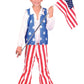 Child Patriotic 2 Pc Costume:M