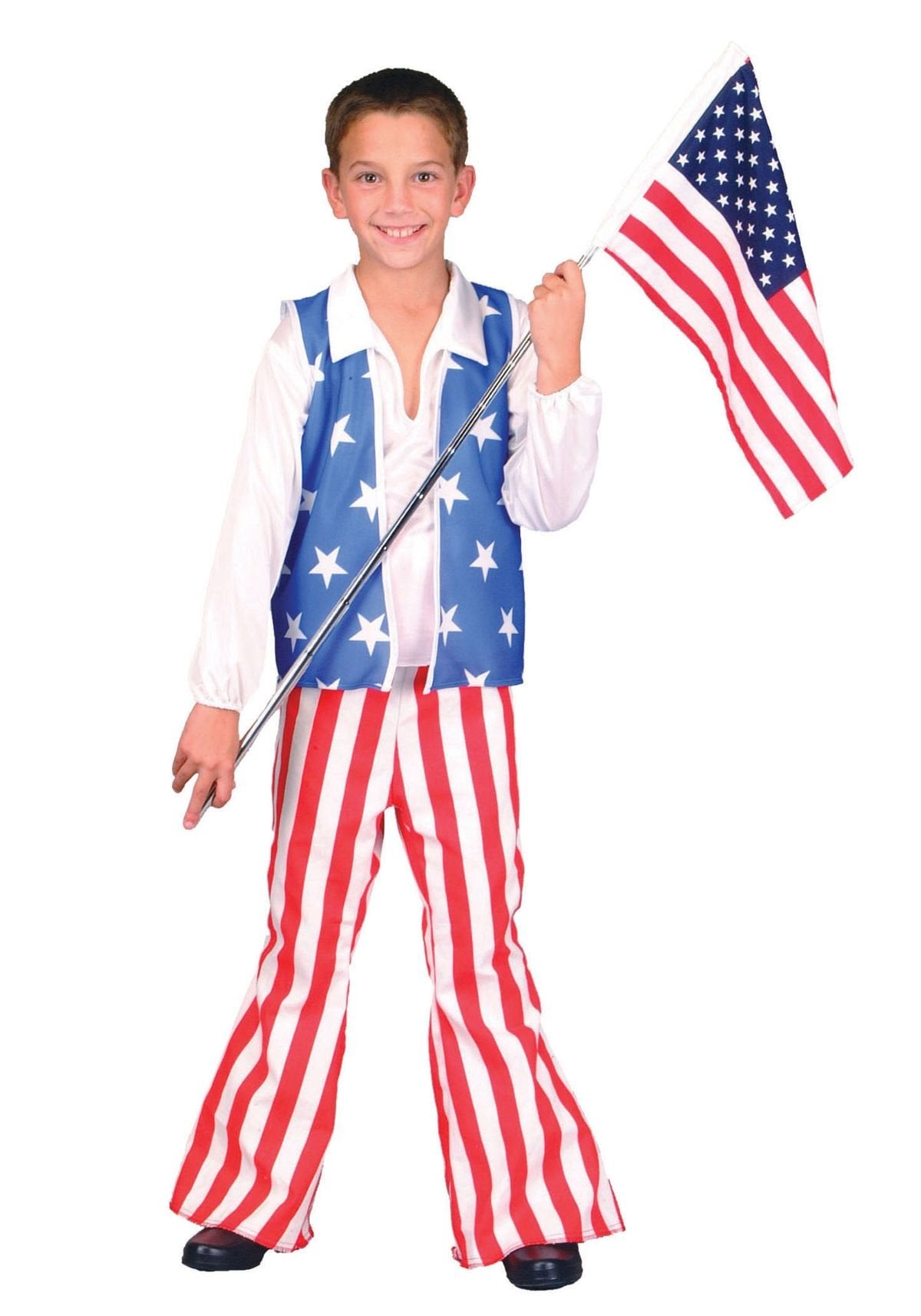 Child Patriotic 2 Pc Costume:M