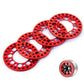 Zolikar Aluminum Alloy 1.9 Beadlock Wheel Rings Replacement Rings 4Pcs For 1/10 Scale Scx10 1.9 Beadlock Wheels Upgrades Rc Craw