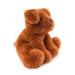 Weigedu Chocolate Labs Labrador Stuffed Animals, Stuffed Puppies, Retrievers Dog Plush Toys For Kids Boys Girls Birthday Bedtime Gifts, 7.9 Inches, Brown Chocolate