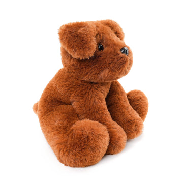 Weigedu Chocolate Labs Labrador Stuffed Animals, Stuffed Puppies, Retrievers Dog Plush Toys For Kids Boys Girls Birthday Bedtime Gifts, 7.9 Inches, Brown Chocolate