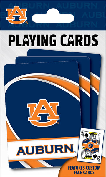 Masterpieces Ncaa Auburn Tigers, Playing Cards