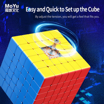 Hellocube Moyu Meilong 6X6X6 V2 Speed Cube Stickerless Magic Cube Puzzle Toy