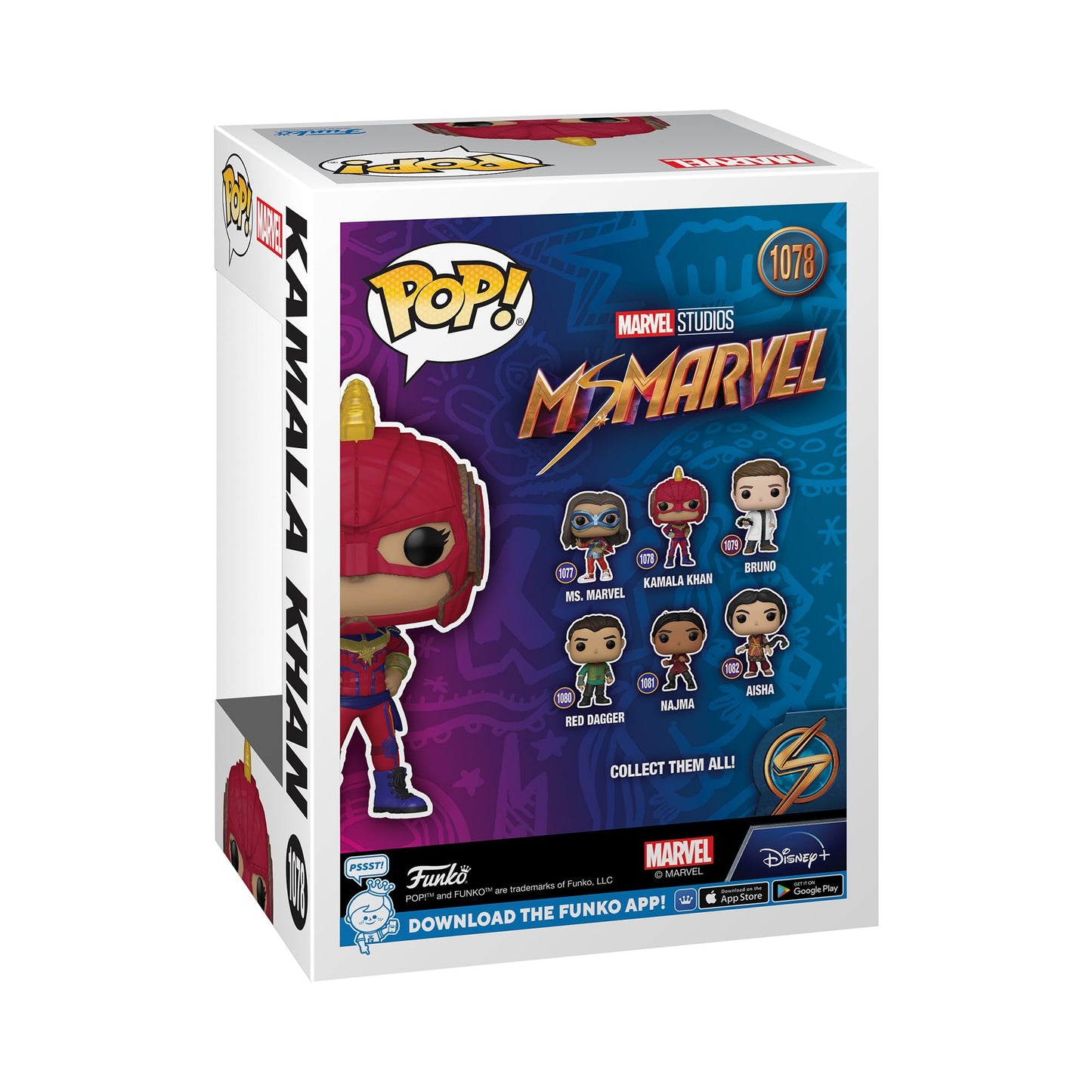 Funko Pop! Tv: Ms. Marvel - Kamala Khan