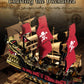 Pirate Ship Building Kit, Queen Anne'S Revenge Pirate Ship Building Set For Adults, Building Toys Gift For Kids Boys 8-12, Compa