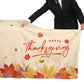 Gatherfun Maple Leaves Waterproof Plastic Rectangular Tablecloths - Disposable Table Covers for Fall Parties, 4PCS 54x108 Inch