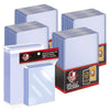 100 Ct Toploaders Trading Card Sleeves Holder, Hard Plastic Top Loaders Penny Card Sleeves Card Protectors Fit For Baseball Cards, Mtg Card (Include 100 Thick Sleeves & 200 Soft Sleeves)