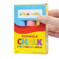 4E'S Novelty 3 Boxes Sidewalk Chalk Party Favors For Kids, 3 Jumbo Chalk Sticks In Each Box, Sidewalk Chalk Bulk Individual Packs, Easter Basket Stuffers Toddlers Summer Gift Toy