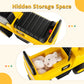 Honey Joy Ride On Push Car, Licensed Caterpillar Toddler Bulldozer Digger Toy, Outdoor Digging Scooper W/360 Degree Working Shovel, Ride On Excavator Construction Vehicle For Kids Boys Girls, Yellow