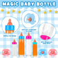 7 Pcs Baby Doll Bottles Accessories Disappearing Doll Feeding Set Milk And Juice Bottles With Toy Pacifier Baby Doll Gift Doll B