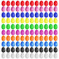 Olutacot 120 Pcs Plastic Egg Shakers Easter Egg Shaker Percussion Musical Maracas Plastic Easter Egg For Kids Toys Learning Diy