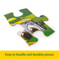 TOMY John Deere Kids Farm Floor Puzzle - Kids Puzzle with Large Durable Pieces - Toddler Learning Toys - Farm Toys and Kid Puzzl