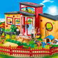 PLAYMOBIL MyLife 71599 Pet Hotel  Large Guest House with 10 Animals  Care Accessories and Decorative Stickers  Toys for Boys and Girls Ages 4