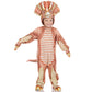 Underwraps Kids Orange Dinosaur Costume - Trex Costume For Toddlers, Dinosaur Trex Halloween Costume, Realistic Dinosaur Costume For Kids (Small 6-12 Months)