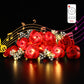 Briksmax Light Kit For Lego Bouquet Of Roses (Music Version) - Led Lighting Compatible With Lego Icons 10328 Building Set For Va
