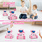 Interactive Robot Alarm Clock And Remote Control Car For Kids - Educational Toy With Gesture Sensing, Dance Moves, Led Emoji Eye