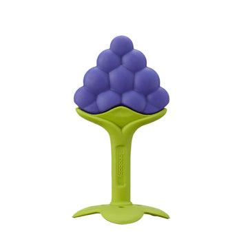 Innobaby Original Teethin Smart Ez Grip Fruit Teether And Sensory Toy For Babies And Toddlers In Grape. Bpa Free Teether