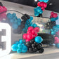 Hot Pink And Teal Balloon Arch Kit, Hot Pink Turquoise Balloon Garland Kit, Rose Red Teal Blue Latex Balloons Different Sizes For Birthday Decorations Wedding Baby Shower Summer Party Supplies