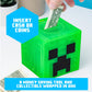 Paladone Minecraft Creeper Maze Safe, Complete The Maze To Unlock Money, Fun Minecraft Block Collectible Toy And Piggy Bank For