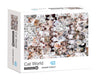 Toynk Cat World 1000 Piece Jigsaw Puzzle - Multi-color, Paper Material, One Size