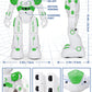 KingsDragon RC Robot Toy - Gesture & Sensing Remote Control - 10.4 Inch - Green - Ideal for Kids Age 4-8 - Perfect Birthday Gift