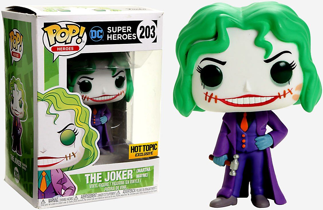 Pop! Funko Dc Heroes The Joker #203 (Martha Wayne)