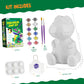 Laoese Paint Your Own Dinosaur Lamp Kit, Art Supplies Arts & Crafts Kit, Painting Kit For Kids 6-12, Dinosaur Toys For Boys Girl