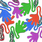 JA-RU Super Stretchy Sticky Hand Fidget Toy - 6 Pack Vinyl Party Favors for Kids & Adults, Sticky Hands for Goodie Bags, Classroom Prizes